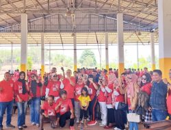 Gelar Apel Konsolidasi Bersama 138 Kordes se-Kabupaten Gowa, Muhammad Surya Optimis Melenggang ke Senayan