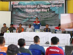 Pertamina Fuel Terminal Palopo Sosialisasi Mitigasi dan Tanggap Darurat Masyarakat Ring 1