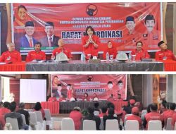 PDI Perjuangan Toraja Utara Rakor Pengawalan dan Pengamanan Suara Pemilu Tahun 2024