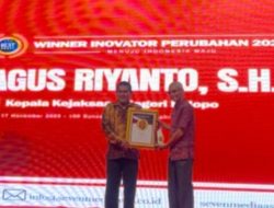Kajari Palopo Sabet Winner Inovator Perubahan di Bali