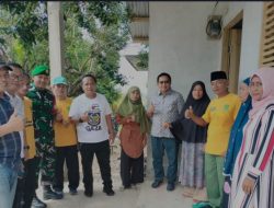Anggota DPR RI Fraksi Golkar Muhammad Fauzi Kembali Meninjau Program Bedah Rumah di Luwu Utara