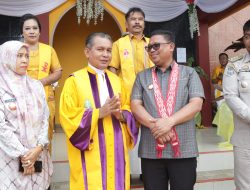 Pj Wali Kota Resmikan Gedung Gereja Toraja Jemaat Balandai