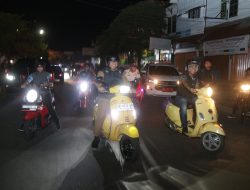 Malam Tahun Baru,  Pj Wali Kota Palopo Naik Motor Keliling Kecamatan