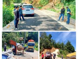 Proyek Nyebrang, Jalan Poros Langda- Se’Ke’-Bontongan Senilai Rp2,9 Miliar Ditinjau Ketua Komisi lll DPRD Toraja Utara
