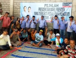 Gerakan Tani Nelayan Wilayah Tapal Kuda JATIM, Deklarasi Dukung Capres 02 Prabowo Gibran