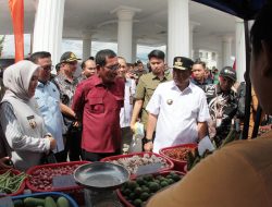 Kejari Palopo Ikut Dalam Gerakan Pangan Murah, Pj Gubernur Kaget Cabai yang Dijual Sangat Murah
