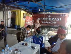 Jelang Pemilu, KPU Sosialisasi Santai di Warkop Bertajuk Cafe Demokrasi