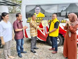 Anggota DPR RI Muhammad Fauzi Serahkan Bus Operasional ke Yayasan Kesehatan Gereja Toraja