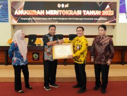 Pemprov Sulsel Dianugerahi Penghargaan Meritokrasi Kategori Sangat Baik