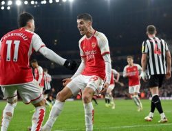 Hasil Liga Inggris: Arsenal Menggila, Libas Newcastle 4-1