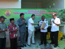 Pengurus Pusat KKBS Salurkan Donasi untuk Korban Longsor di Bonglo