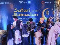Bagikan Bingkisan ke 500 Anak Yatim dan 100 Panti Asuhan, PT Vale Dukung Program Amaliah Ramadan
