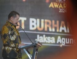 Apresiasi Jaksa Agung Dalam Acara CNN Indonesia Award 2024 ”Dari Sulsel Untuk Nusantara”