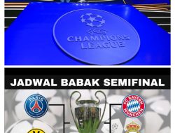 Laga Semifinal Liga Champions, Bakal Lebih Seru dan Sengit! Ini Jadwal dan Tim yang Akan Saling Jegal