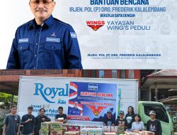 Longsor Dua Kecamatan di Tana Toraja menjadi Keprihatinan Irjen Pol (Purn) Frederik Kalalembang