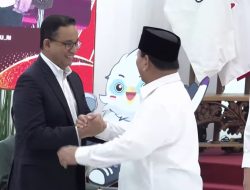 Guyonan Prabowo Kepada Anies, “Saya Tahu Senyuman Anda Berat Sekali!’, Anies: Kita Biasa Aja
