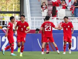 Indonesia Cukur Yordania 4-1, Lolos ke Babak Delapan Besar Piala Asia U-23