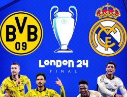 Final Liga Champions 2023/2024: Tim Mengejutkan Dortmund vs Sang Penguasa Liga Champions Madrid