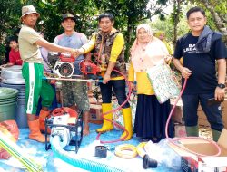 IKA-PMDS 95 Peduli Bencana Luwu, Bantu Mesin Alkon Untuk Bersihkan Sumur Warga