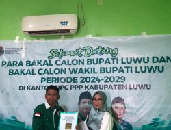 Srikandi Walmas Hafida Rauf Balon Wabup Luwu Mendaftar di PPP