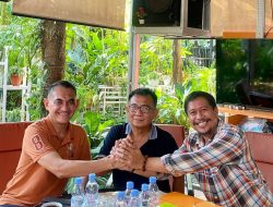 Diskusi Politik Jelang Pilkada Luwu, Tomakaka Bure Menjamu Kolonel Inf Agussalim, SH dan Yayan di Makassar