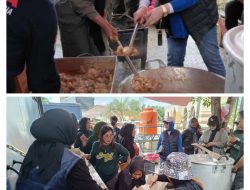 Dapur Umum Dinsos Palopo Siapkan Makanan Bagi Ratusan Korban Banjir Luwu