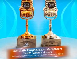 BNI Raih Dua Penghargaan Marketeers Youth Choice Award 2024