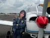Wow! Selebgram Abigail Terbangkan Sendiri Pesawat dari Inggris ke Prancis, Hanya Untuk Lakukan Ini