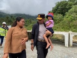 Ibu Hamil yang Dievakuasi Pakai Helikopter Polda Telah Melahirkan, Kapolda Beri Nama Bhara Daksa Latimojong