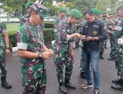 Cegah Judi Online, Kasdim Sidak HP Personil TNI