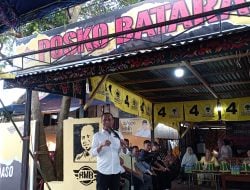 Resmikan Posko Pemenangan di Batara, RMB: Kita Ingin Calon 02 Yang Bisa Seiring Sejalan