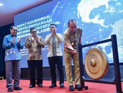 Penjabat Gubernur Sulawesi Selatan Buka Rakor Penyelenggaraan Informasi Geospasial Regional, Menuju Era Satu Data Integrasi untuk Pembangunan