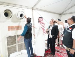 Menag Cek Kesiapan Armuzna, Jamaah Haji Indonesia Dapat Tenda Model Baru di Arafah