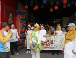 RSU St Madyang Peringati HUT Ke-17, Gelar Jalan Sehat dan Perlombaan Antarpegawai