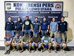 Polres Luwu Utara Berhasil Tangkap Pelaku Judi Sabung Ayam dalam Operasi Pekat Lipu 2024