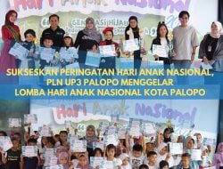 Peserta Membludak, PLN UP3 Palopo Sukses Menggelar Lomba Hari Anak Nasional