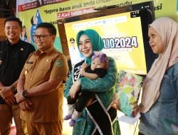 PIN Polio Palopo Dimulai, Sukseskan Indonesia Bebas Polio, Target 29 Ribu Jiwa