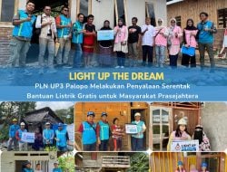 Light Up The Dream, Sambung Listrik Gratis dari Donasi Pegawai PLN UP3 Palopo