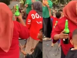 Nah! Usai Viral Tenggak Miras Sambil Joget-joget, Kini Emak-emak di Jeneponto Digarap Polisi