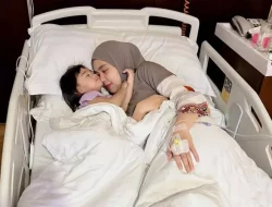 Terbaring di Rumah Sakit Dalam Kondisi Infus, Ria Ricis: Badainya Terlalu Kencang, Maafkan Saya Nak…