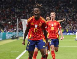 Spanyol Bantai Inggris 2-1, Tim Matador Koleksi 4 Juara Piala Eropa