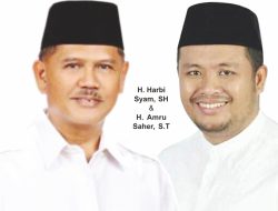 Besok Malam, H. Harbi Syam-Amru Saher Daftar ke KPU