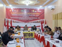 Polres Tana Toraja Rakor Lintas Sektoral Kesiapan Pengamanan Pilkada 2024