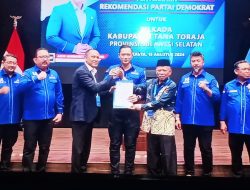 VDB-John Diplomasi ResmiDidukung DPP Partai Demokrat Untuk Pilkada Tana Toraja