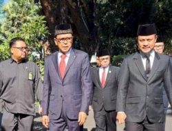 Andi Sudirman Sulaiman Mesra Bersama Nurdin Abdullah di Upacara Peringatan 17 Agustus