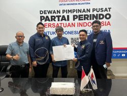 Jelang Pendaftaran ke KPU Palopo Partai Perindo Beri Rekomendasi ke FKJ -NUR