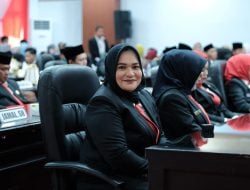 Resmi Dilantik, Hj Megawati Jamal Siap Mengemban Amanah Sebagai Wakil Rakyat, Peraih Suara Terbanyak di Dapil 1 Lutra