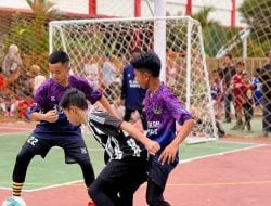 Wow, Peserta Turnamen Futsal Merdeka Cup Vol. 2 SMP Telkom Makassar Diikuti 104 Tim