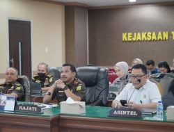 Kajati Sulsel Agus Salim Ikuti Launching Blue Print ‘Transformasi Penuntutan Menuju Indonesia Emas 2045’ dan Dialog Publik RPP Pelaksanaan KUHP Nasional