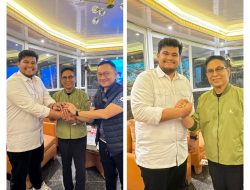 Calon Ketua HIPMI Sulsel Andi Amar Sulaiman Sowan ke Rusdin Abdullah dan Andry Arief Bulu